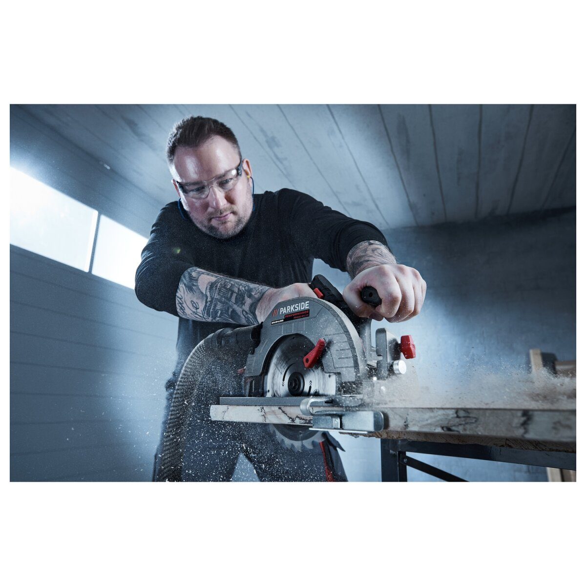 PARKSIDE PERFORMANCE® 40 V accu-handcirkelzaag “PPHKSA 40-Li A1”, zonder accu en lader