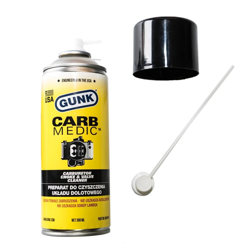 Gunk Carb Medic pour nettoyage carburateur 380ml – Réf. Gum48-14