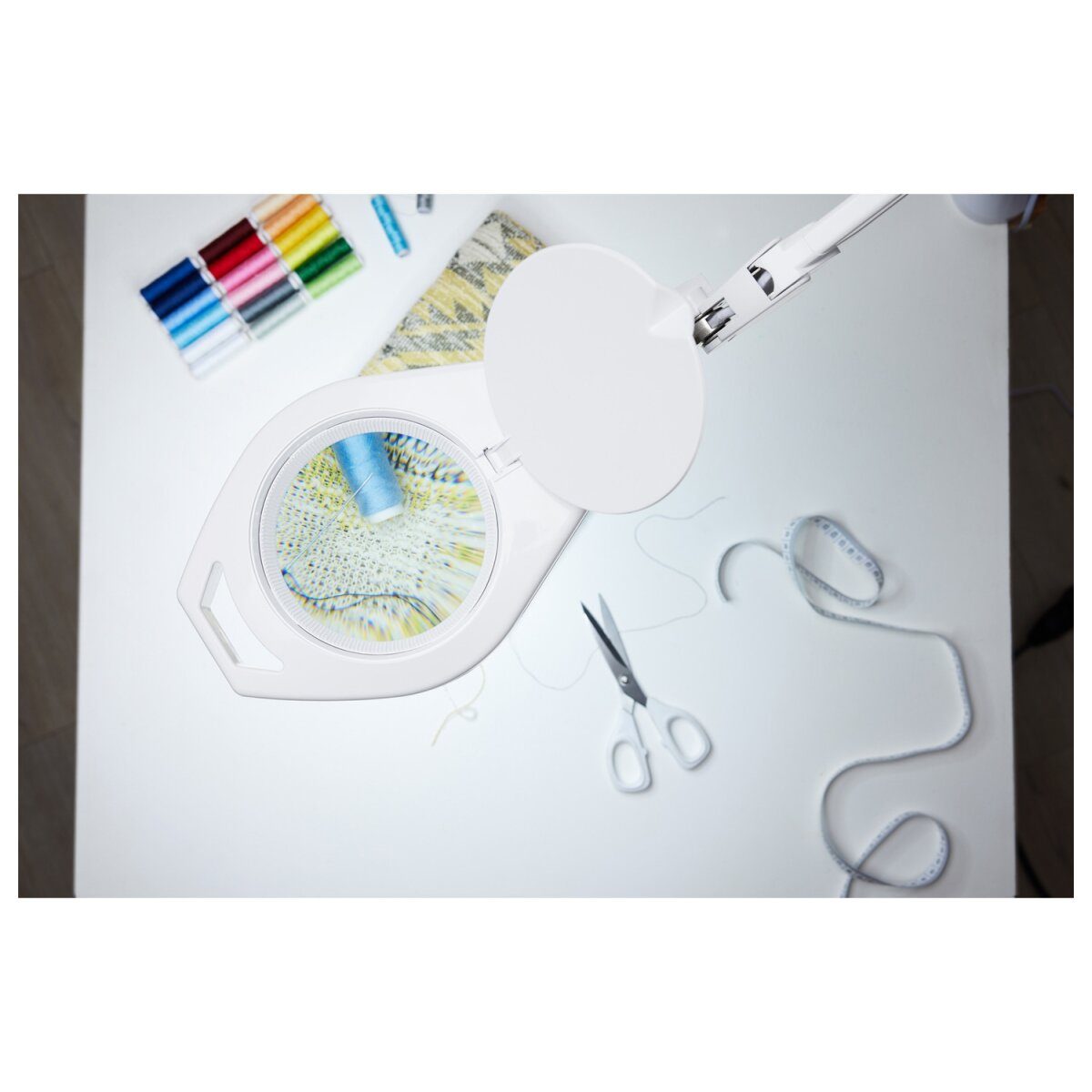 LIVARNO home LED-Lampe, mit Lupe