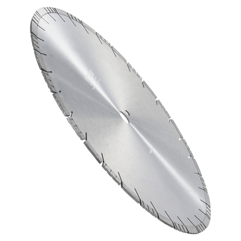 Diamantsägeblatt Betonsägeblatt 45 cm für Nass- oder Trockenarbeiten, 12 mm Diamant-Segmentsägeblatt mit schrägen Zähnen, Mittellochdurchmesser 25,4 mm, für Beton, Zementplatten, Fliesen, Ziegel Diamantsägeblatt Betonsägeblatt 45 cm für Nass- oder Trockenarbeiten, 12 mm Diamant-Segmentsägeblatt mit schrägen Zähnen, Mittellochdurchmesser 25,4 mm, für Beton, Zementplatten, Fliesen, Ziegel