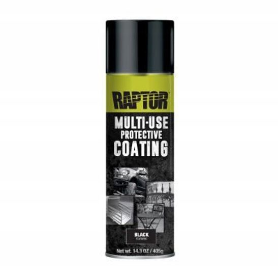 Oryginalna farba w sprayu RAPTOR w czarnej puszce 450ml