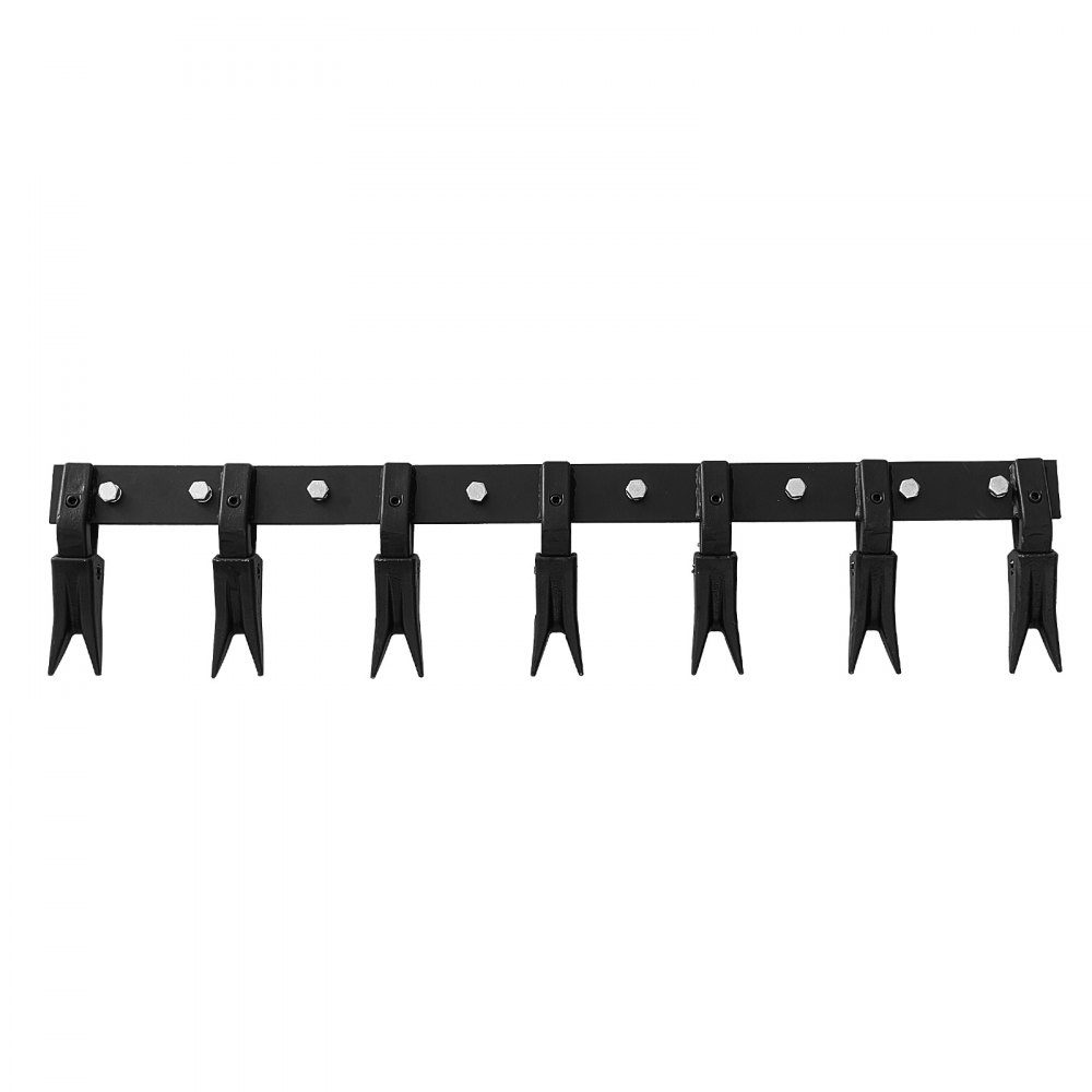 Bucket Rack 1.3m Heavy Duty Tractor Bucket Rack for Small Tractor Loader 2000kg Load Capacity Fits Shovel Cutting 1/2" or Less