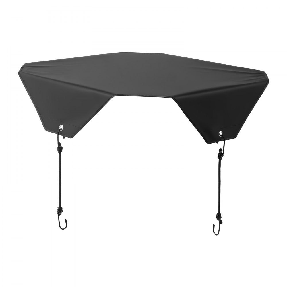 Outdoor Air Conditioner Cover 810x810mm Air Conditioner Cover Universal Fit Outdoor Rainproof Protective Cover All Seasons Black