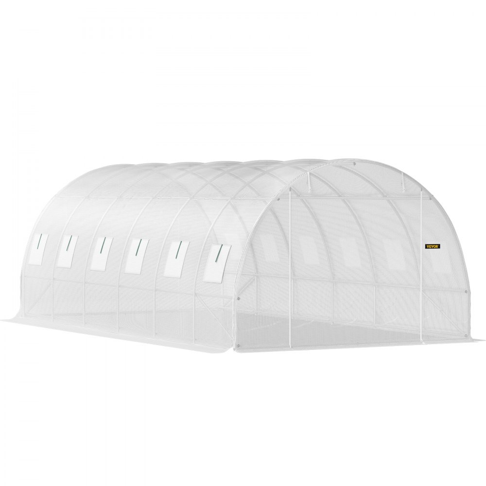 Serre film 6,1 x 3 x 2,1 m, serre avec toit voûté, structure en acier galvanisé, 140 g/cm³, serre mobile en PE, cadre froid étanche et résistant aux UV, adaptée à la culture de légumes, fleurs, plantes. Serre film 6,1 x 3 x 2,1 m, serre avec toit voûté, structure en acier galvanisé, 140 g/cm³, serre mobile en PE, cadre froid étanche et résistant aux UV, adaptée à la culture de légumes, fleurs, plantes.