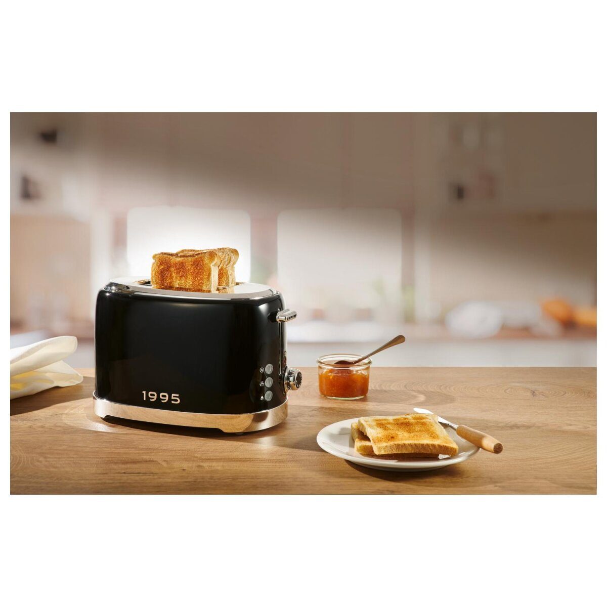 SILVERCREST® Doppelschlitztoaster Edelstahl »STR 980 C3«