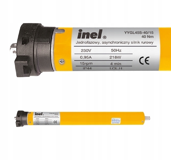 Moteur à câble Inel YYGL45S 40/15 pour volets roulants, volets roulants extérieurs, volets roulants Moteur à câble Inel YYGL45S 40/15 pour volets roulants, volets roulants extérieurs, volets roulants