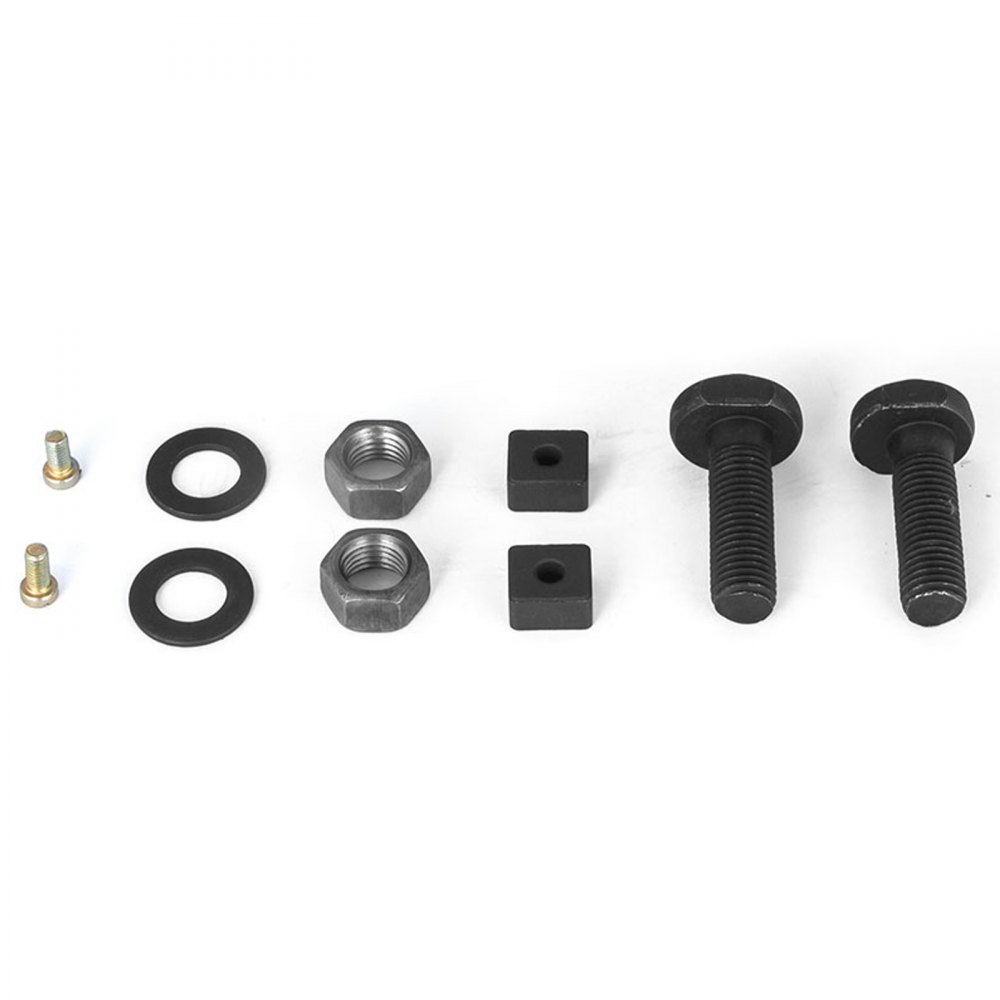 Schraubzwingenschraubstock 125 mm, Tischschraubstock 125 mm, Tischzwingen 140 mm, professioneller Gusseisenschraubstock aus Metall für Säulenbohrmaschinen mit breiten Backen