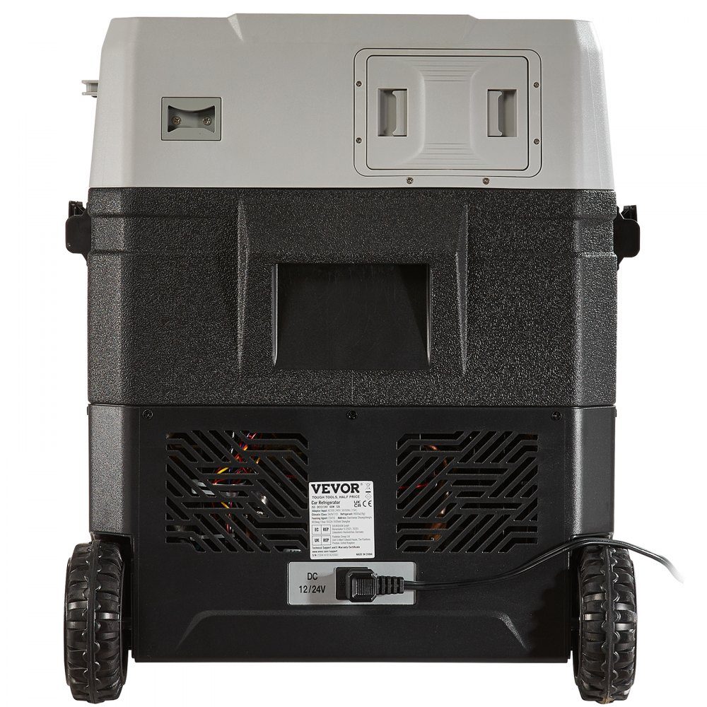 38L koelbox 12/24V draagbare koelkast, elektrische vrieskast Kleine vriezer -20 ~ 10℃, elektrische compressor koelbox 820 x 470 x 440 mm voor auto, camping, vrachtwagen, boot enz.