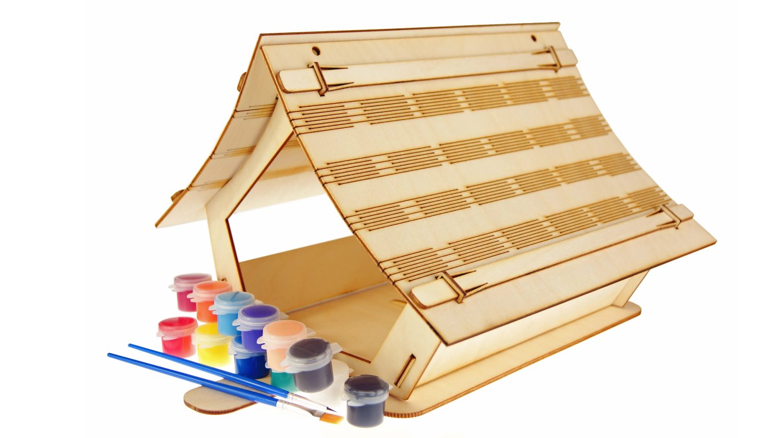 Craft Nesting Box - Bird House - Nesting Box - Bird Food Craft Set