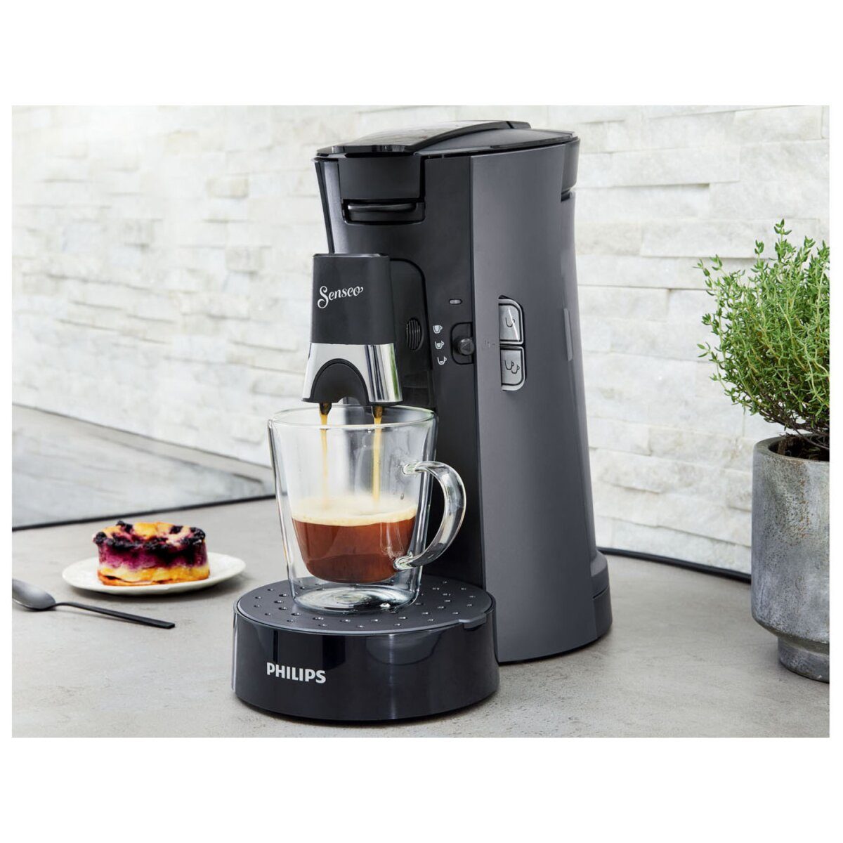 PHILIPS »Select CSA230/50« Machine à café à dosettes Senseo, pour 2 tasses