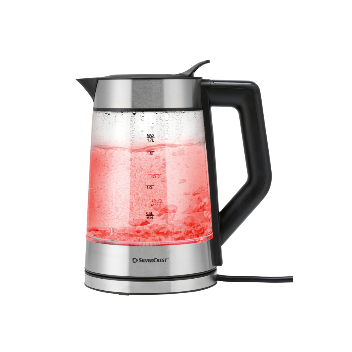 SILVERCREST® ketel SWGD 3000 B3, gemaakt van glas