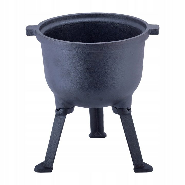 BBQ Dutch Oven Stew handgefertigt mit Füßen ca. 7l für Lagerfeuercamping etc.