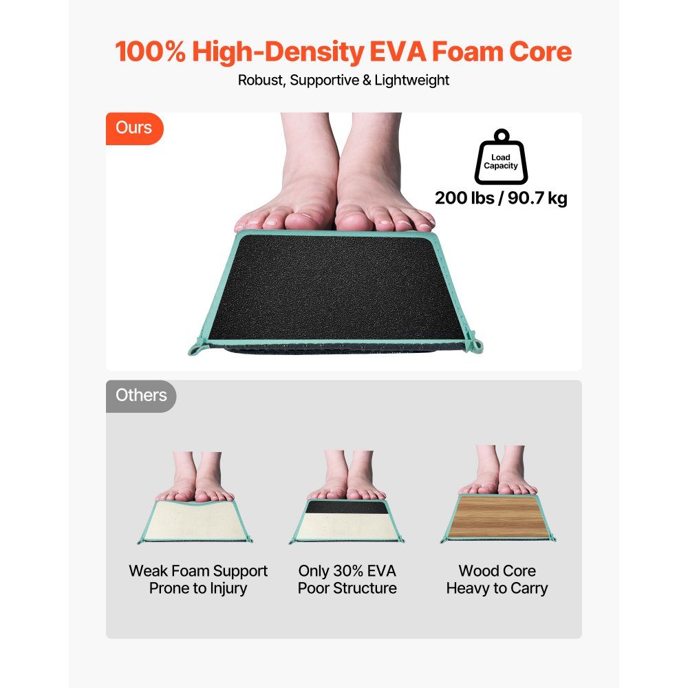 Balance Beam Gymnastics Children's Foldable 2.35 m, 90.7 kg Heavy Duty Gymnastics Beam with Non-Slip Feet, Balance Beam Balancing Beam with Carry Bag for Gym, Mint Green