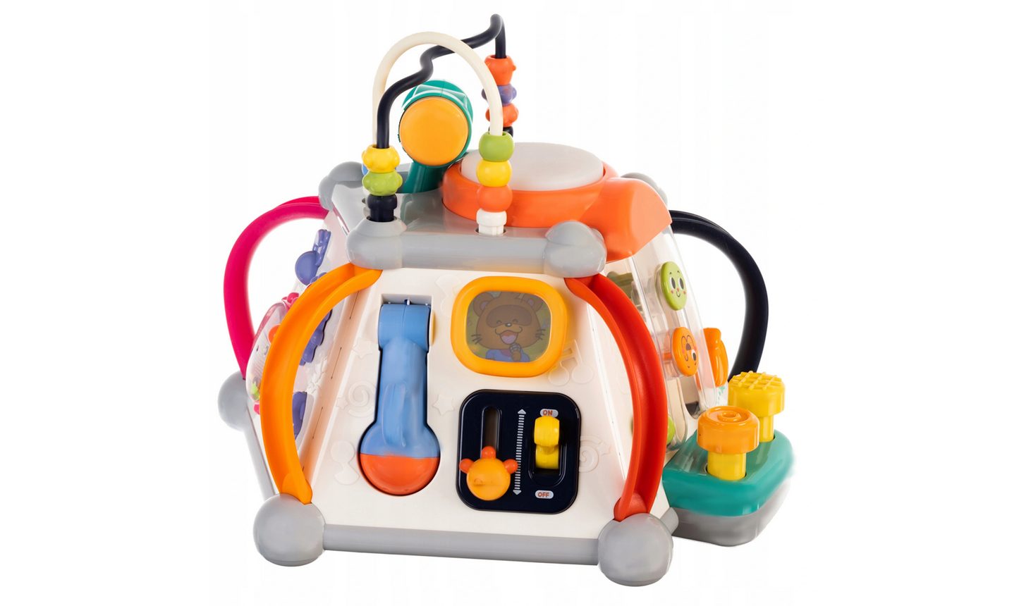 INTERACTIVE CUBE Learning cube for young children's motor skills