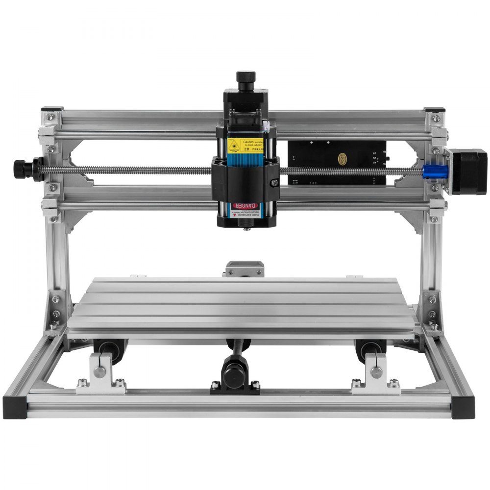 3018 DIY Mini Machine de Gravure CNC 500 mW, Machine de Gravure 500 mW, Kit de Machine CNC DIY 3018 avec 500 mW GRBL Contrôle Machine de Gravure Fraiseuse 3 Axes pour Bois, PVB, PCB, etc.
