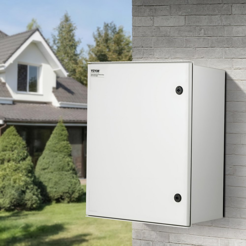 Armoire électrique NEMA, 400 x 500 x 200 mm, boîte électrique NEMA 4X en acier en fibre de verre, étanche IP66 et anti-poussière, boîte de jonction pliable pour utilisation intérieure et extérieure, avec plaque de montage Armoire électrique NEMA, 400 x 500 x 200 mm, boîte électrique NEMA 4X en acier en fibre de verre, étanche IP66 et anti-poussière, boîte de jonction pliable pour utilisation intérieure et extérieure, avec plaque de montage