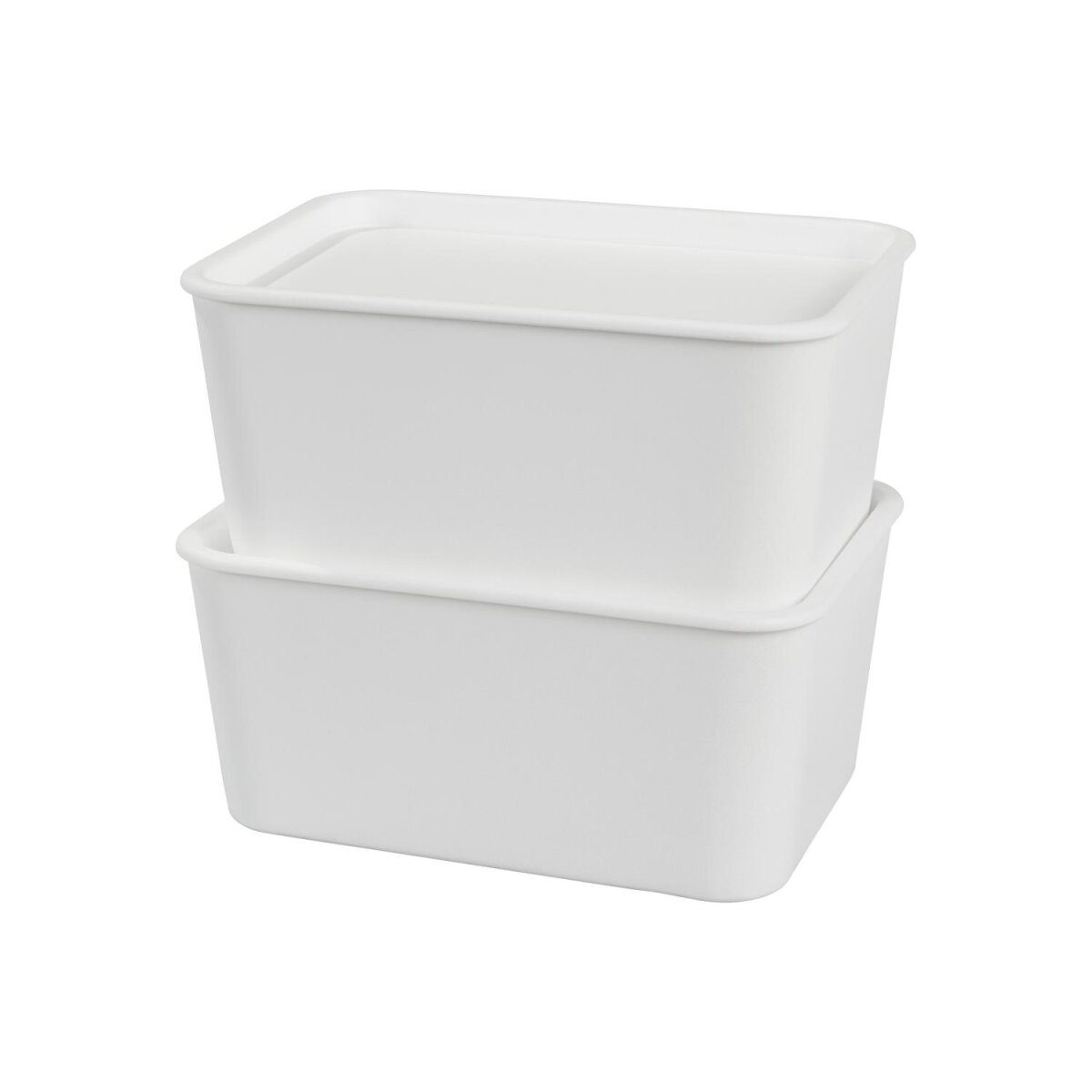 W5 Boxen mit Deckeln, 6 Stück