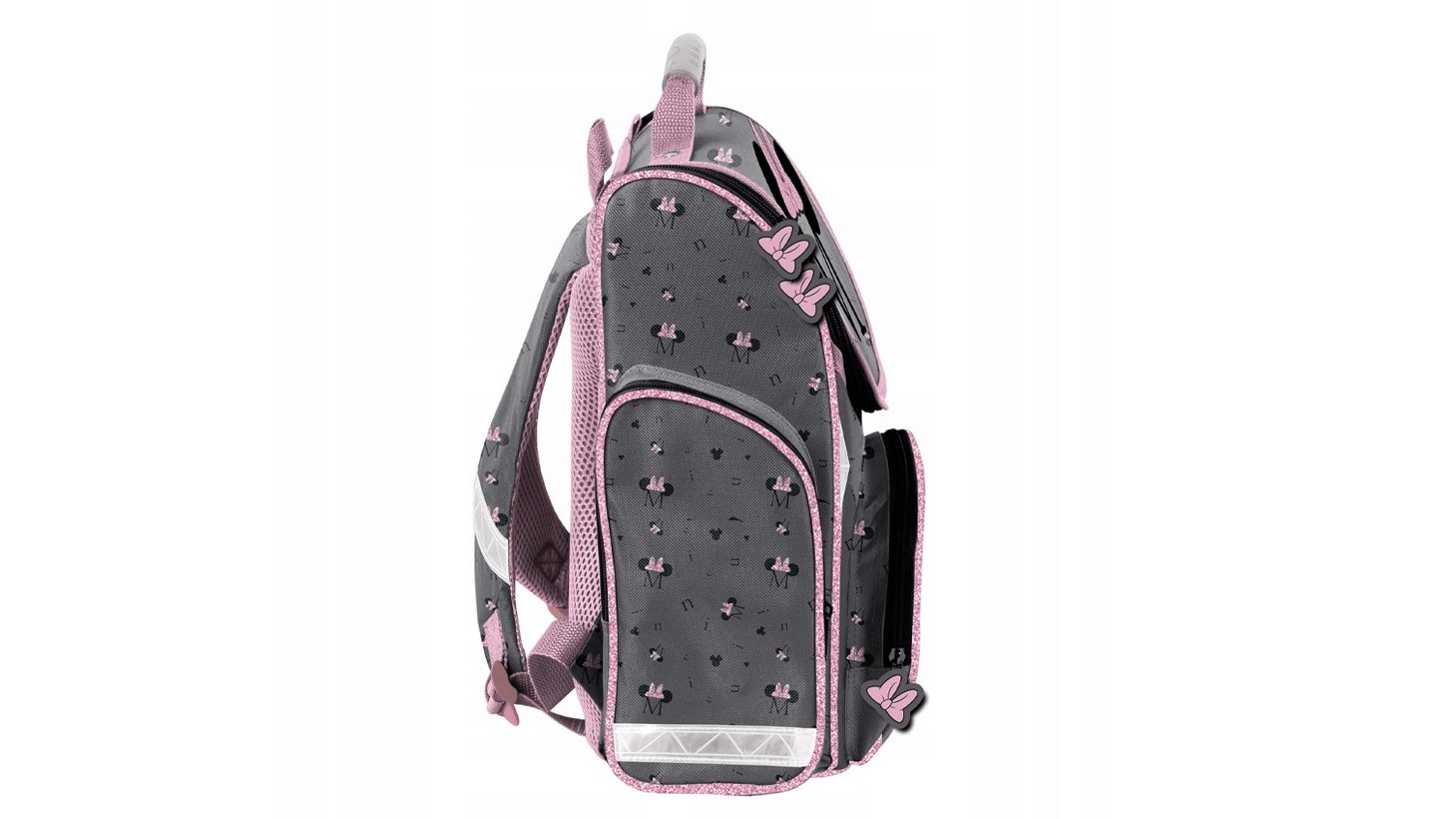 Minnie Mouse School Bag School Bag School Bag 5-Piece Set Pencil Bag Girls Grey