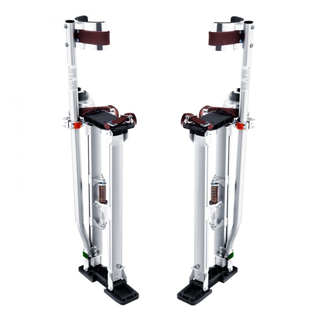 Arbeitsstelzen Trockenbau 61-101,6 cm höhenverstellbar Aluminiumstelzen Deckenkonstruktion 103 kg Tragkraft Malerstelzen 27-29 cm Fußgröße für Malerarbeiten Heimdekoration Baumschnitt Elektroarbeiten