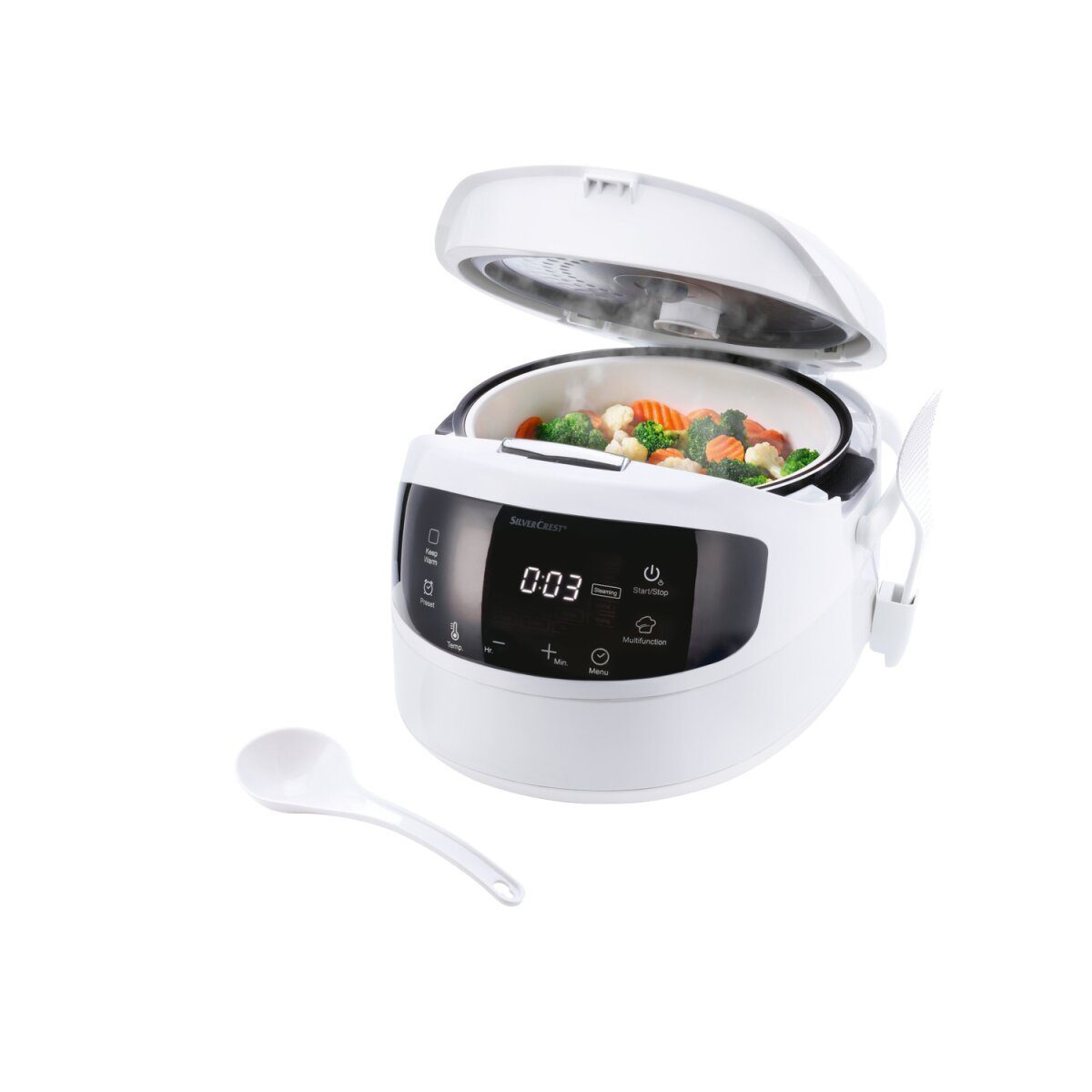 SILVERCREST® KITCHEN TOOLS Digitaler Reiskocher »SRKM 860 A1«, 1,5 l