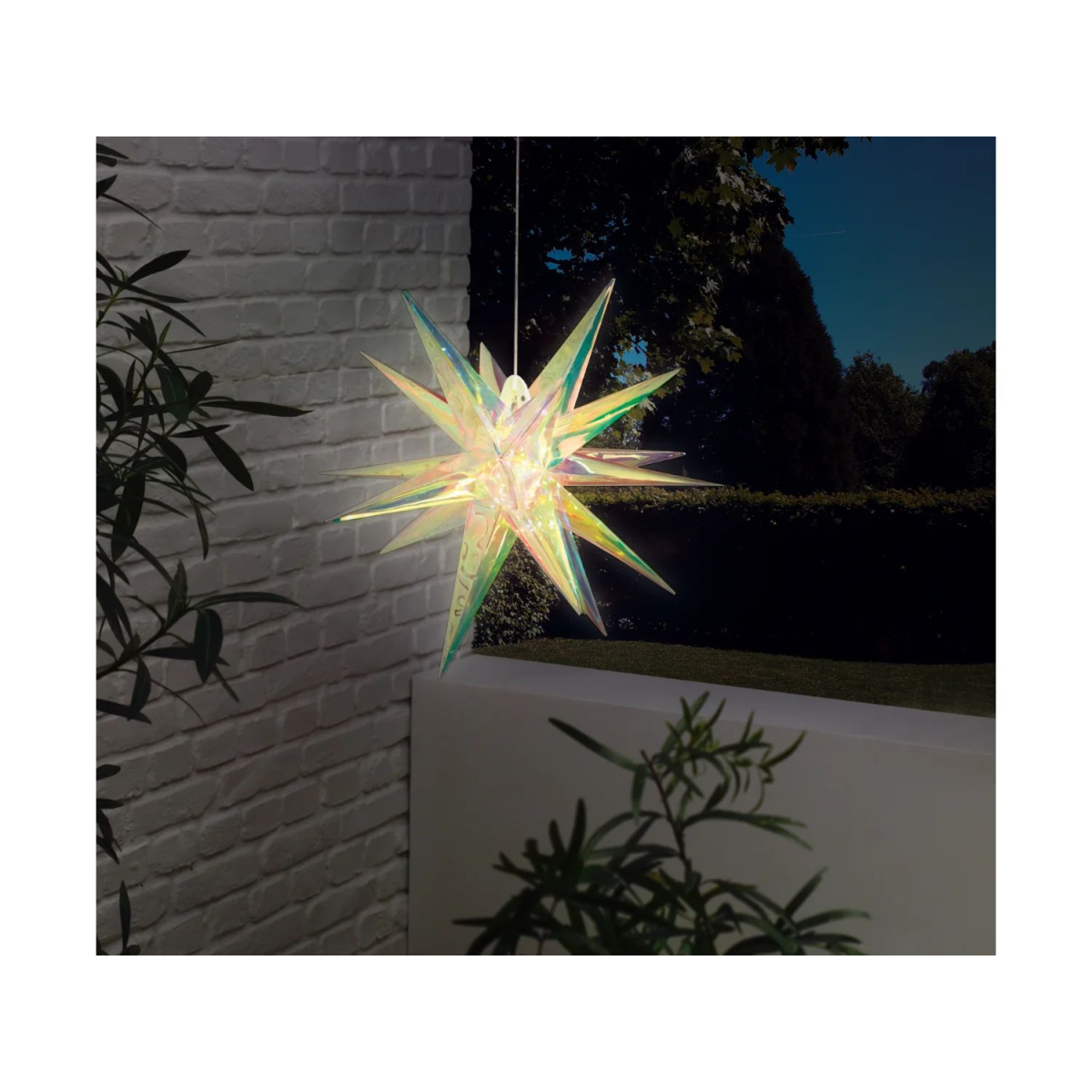 LIVARNO HOME étoile pliante « Holographique 3D »