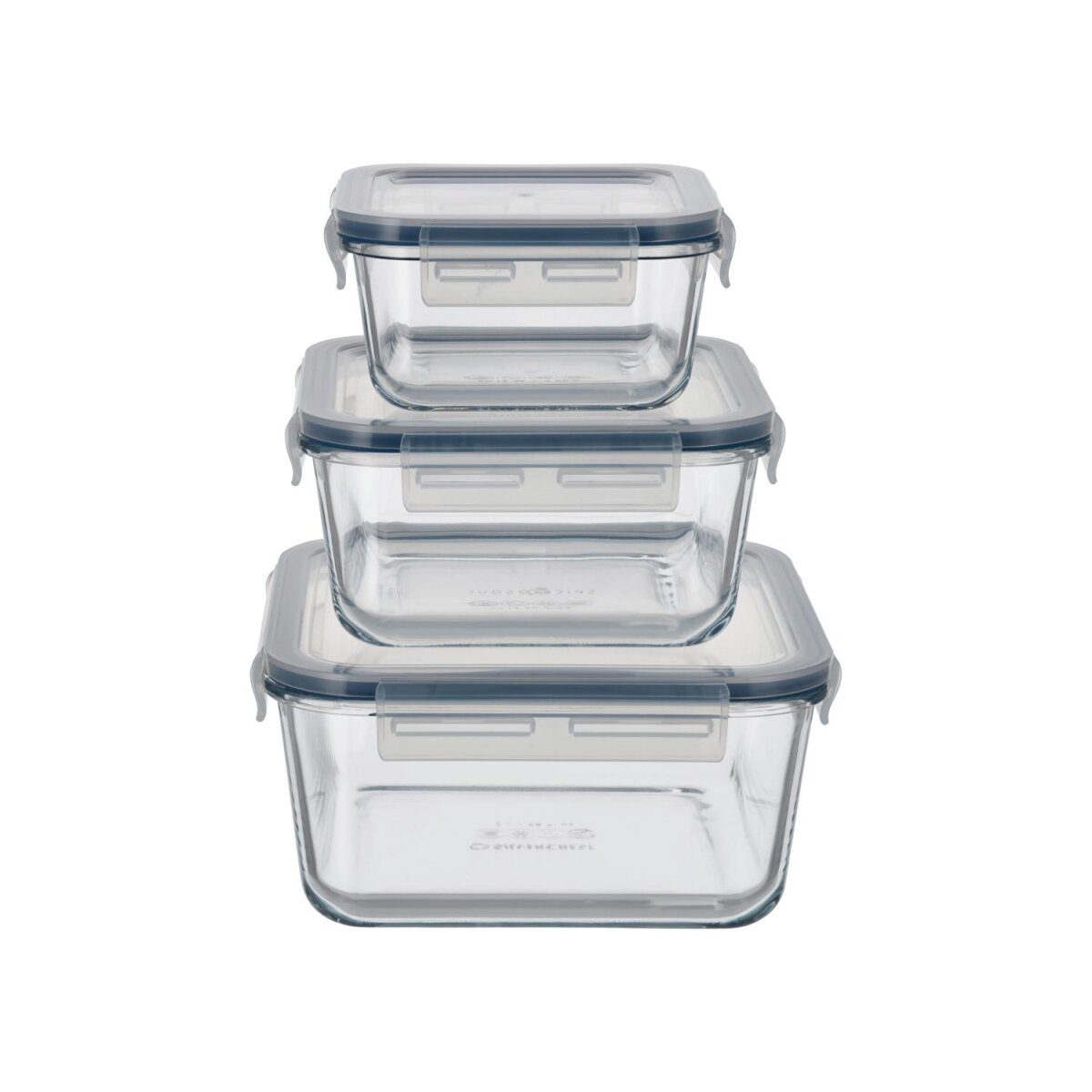 Ensemble de contenants de conservation alimentaire SILVERCREST®, 3 pièces