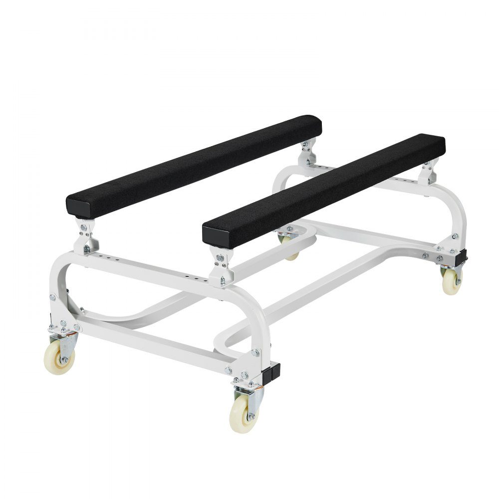 Jet-Ski-Dolly, 590 kg Tragfähigkeit, Bootswagen, Transport-Dolly zum Bewegen von Wasserfahrzeugen, verstellbare Kojen mit 4 Rädern und 2 Bremsen, robuster Slip-Trolley für Kajaks, Jet-Skis, Schnellboote
