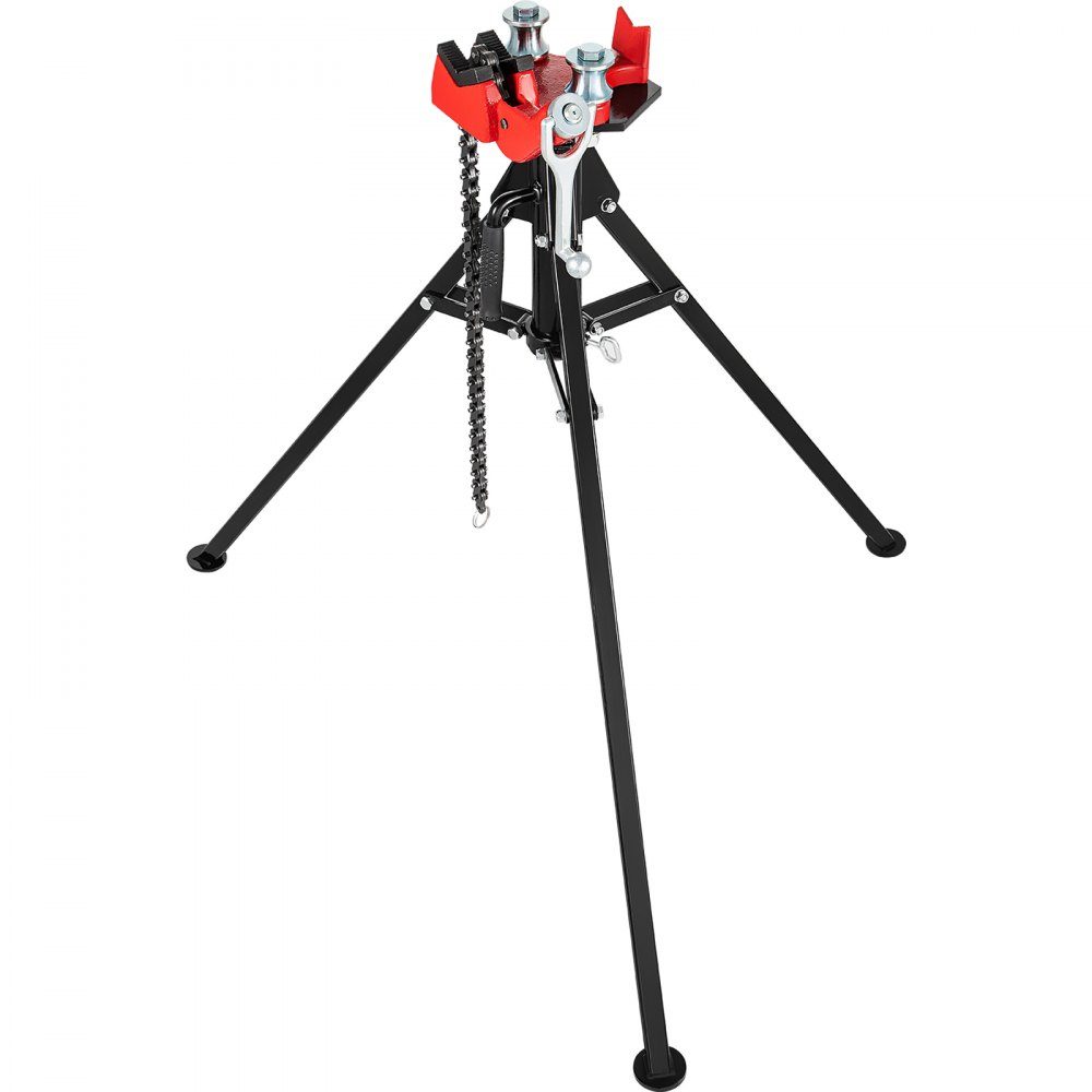 Modell TP-425 Tragbarer Kettenschraubstock, Rohrschraubstock, Kettenrohrschraubstock aus Stahl, Stativ-Arbeitsgerät 3,2–127 mm, für Mechaniker, Elektriker, Sanitärhandwerker