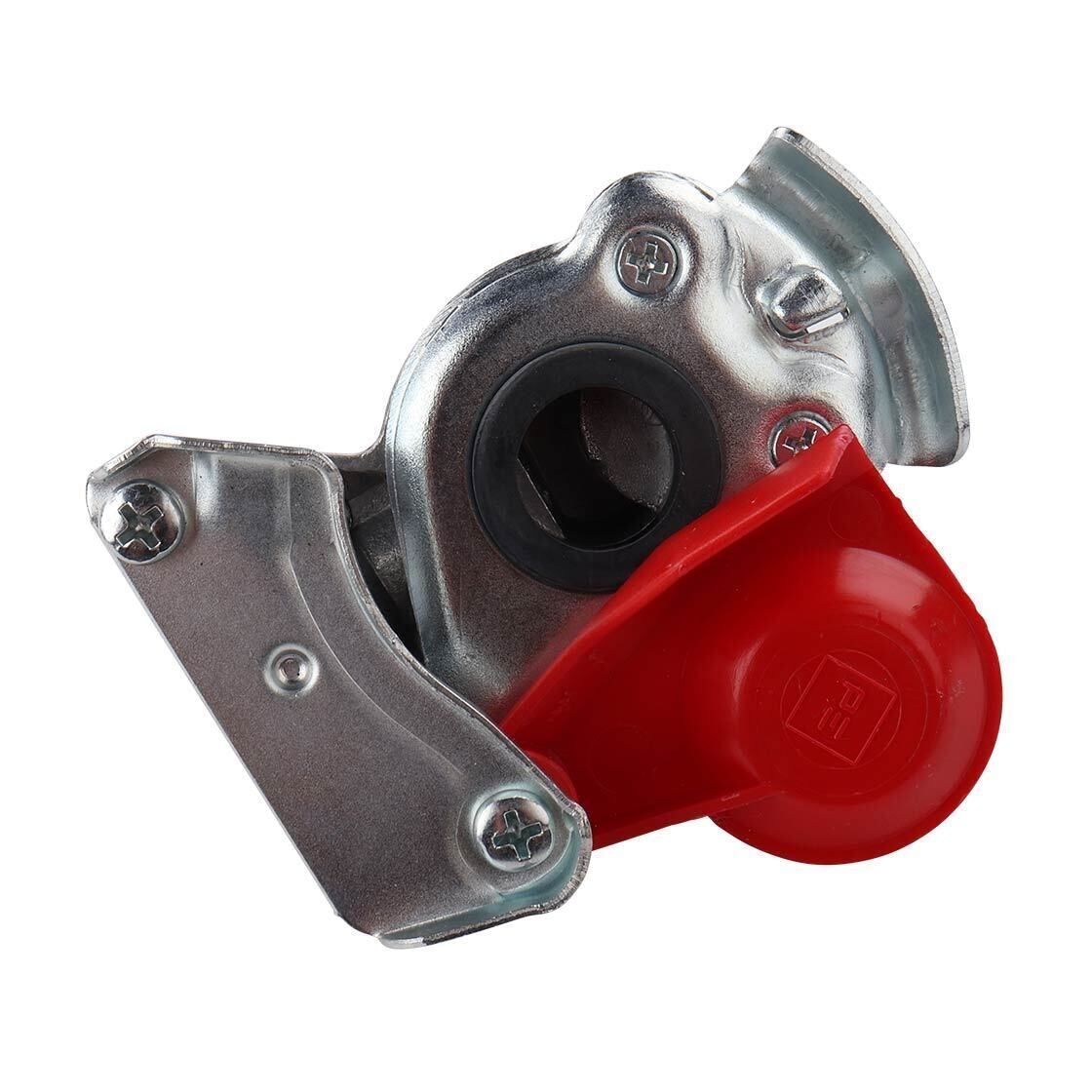 Tête d'accouplement hydraulique M16x1,5 mm standard rouge avec valve 8,5 bar