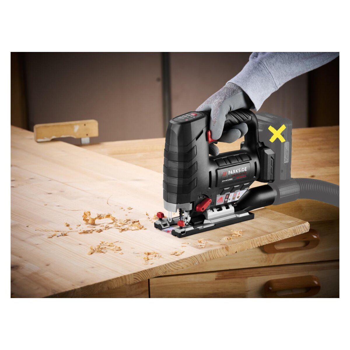 PARKSIDE PERFORMANCE® 20 V Akku-Stichsäge PPSTDA 20-Li B2, ohne Akku und Ladegerät