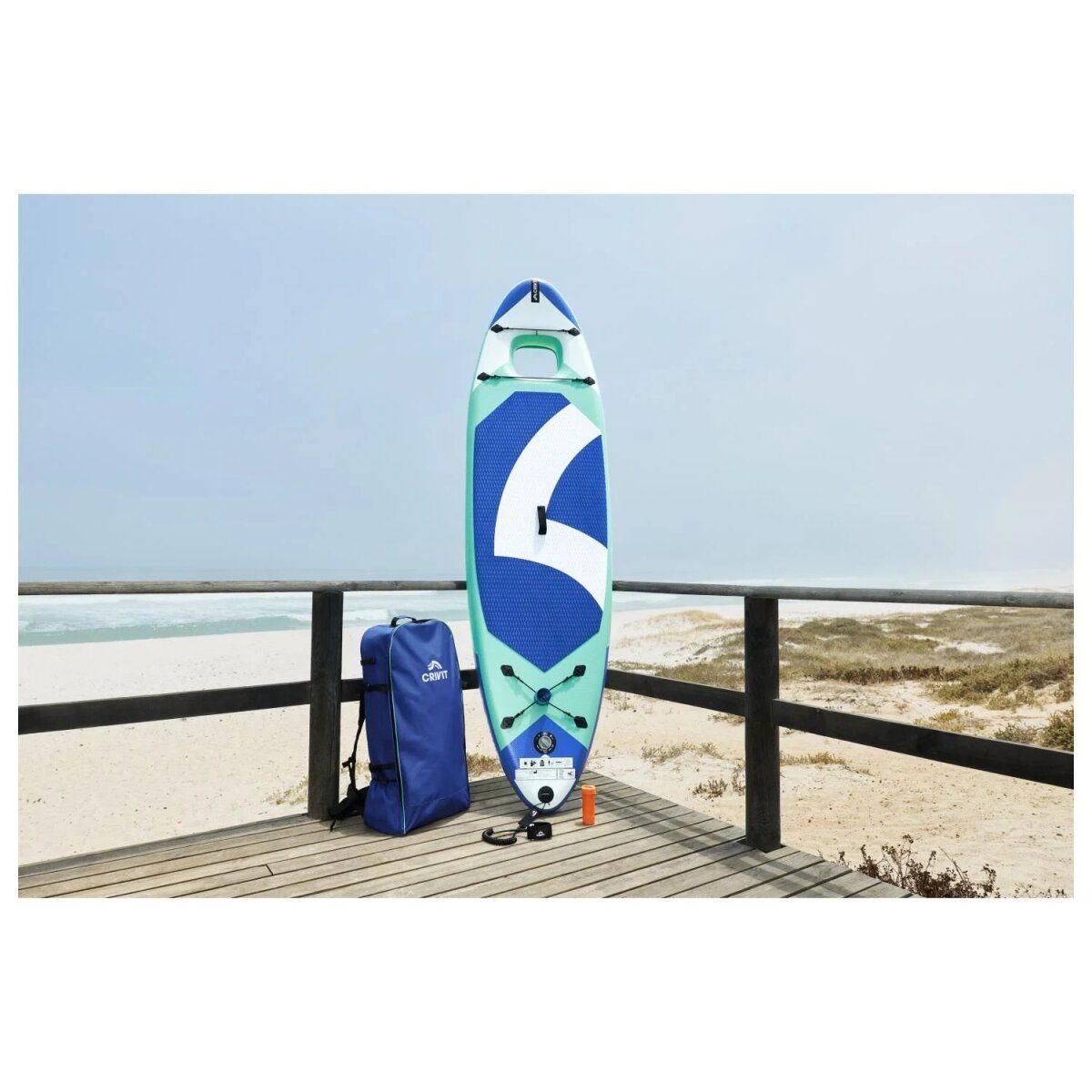 CRIVIT SUP, polyvalent, monochambre, Aquaview, débutants, 140 kg