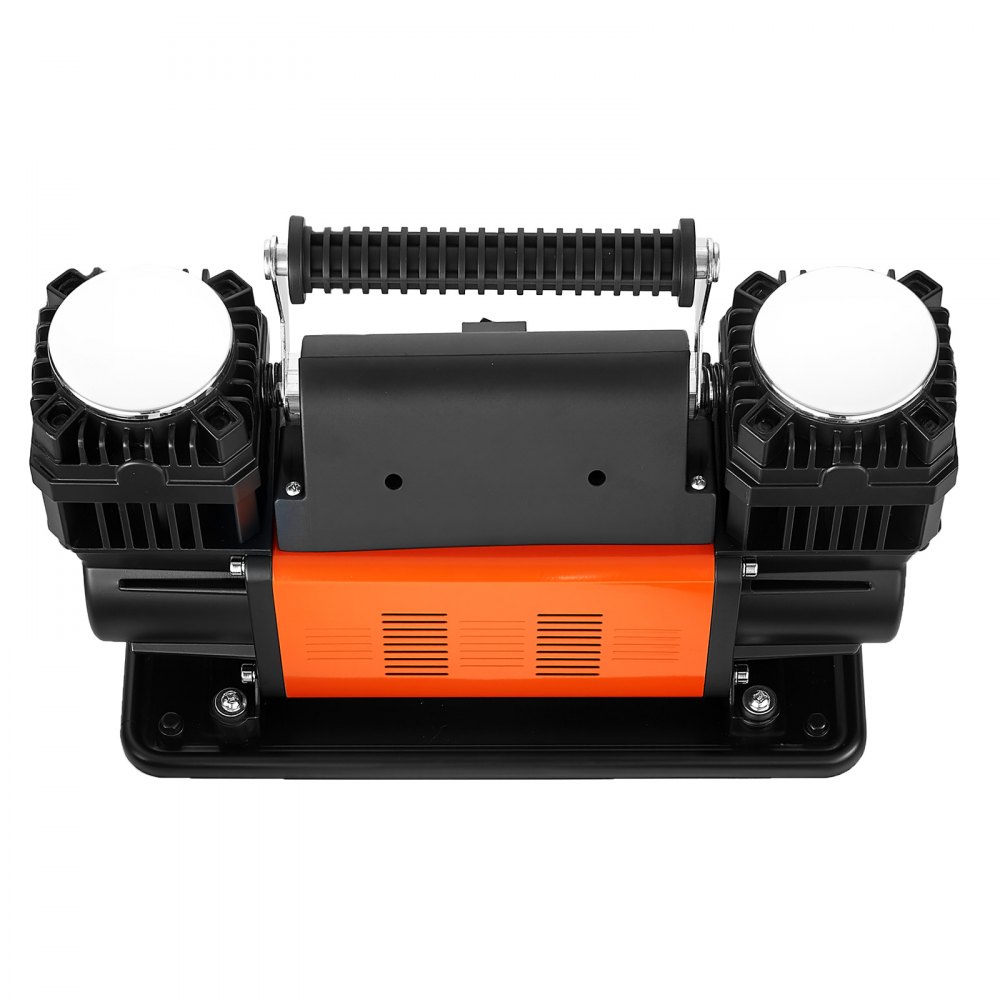 Zware luchtcompressor Dubbele cilinder 300 l/min Draagbare bandenpomp 12 V 150 PSI off-road luchtpomp met digitale manometer en adapters voor vrachtwagen, auto, SUV, SUV en camper Zware luchtcompressor Dubbele cilinder 300 l/min Draagbare bandenpomp 12 V 150 PSI off-road luchtpomp met digitale manometer en adapters voor vrachtwagen, auto, SUV, SUV en camper