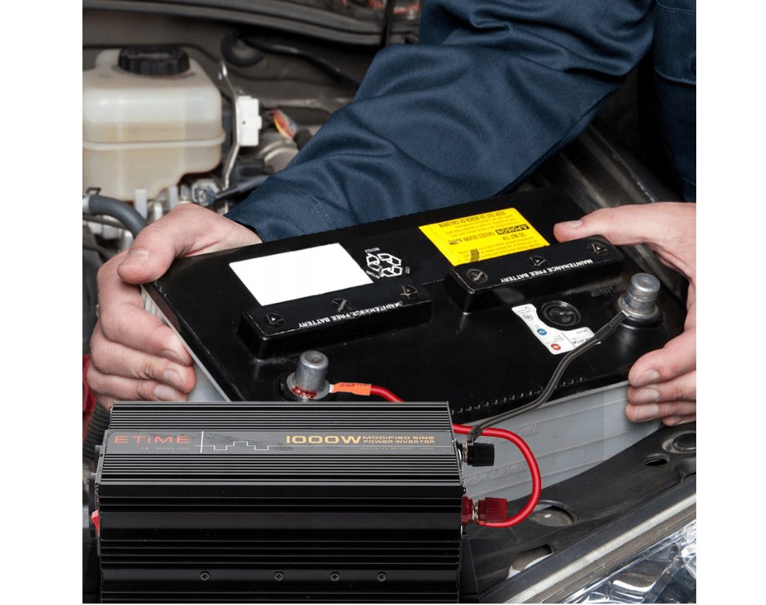 #Meilleure affaire# Convertisseur d'inverseur de puissance 2-24V/210-230V 1000W/2000W