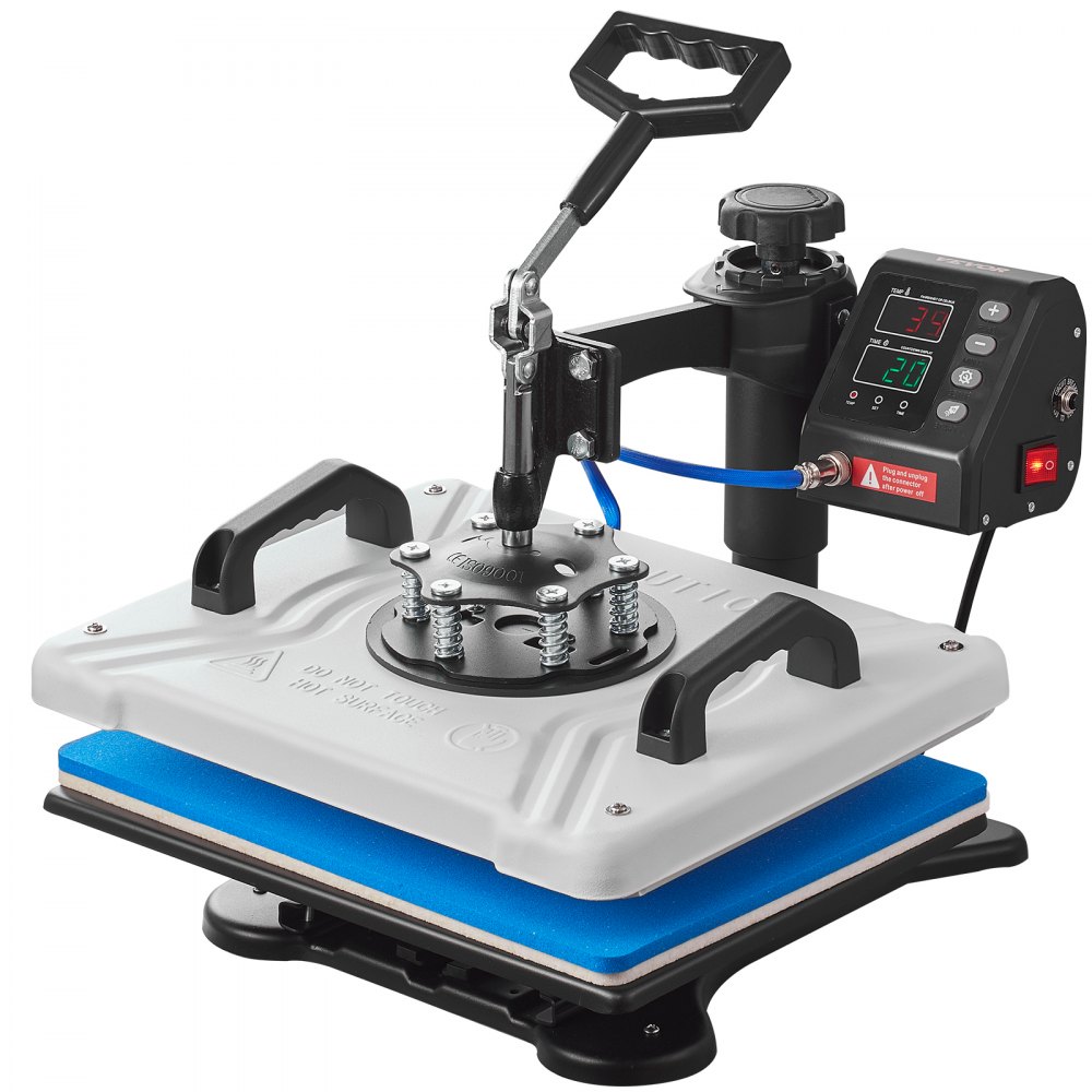 Presse à chaud 10 en 1, 38 x 30 cm, rotative à 360 degrés, multifonction, sublimation, textile blanc, presse à chaud, pour t-shirts, tasses, tasses, pour chapeaux, assiettes, tasses Presse à chaud 10 en 1, 38 x 30 cm, rotative à 360 degrés, multifonction, sublimation, textile blanc, presse à chaud, pour t-shirts, tasses, tasses, pour chapeaux, assiettes, tasses