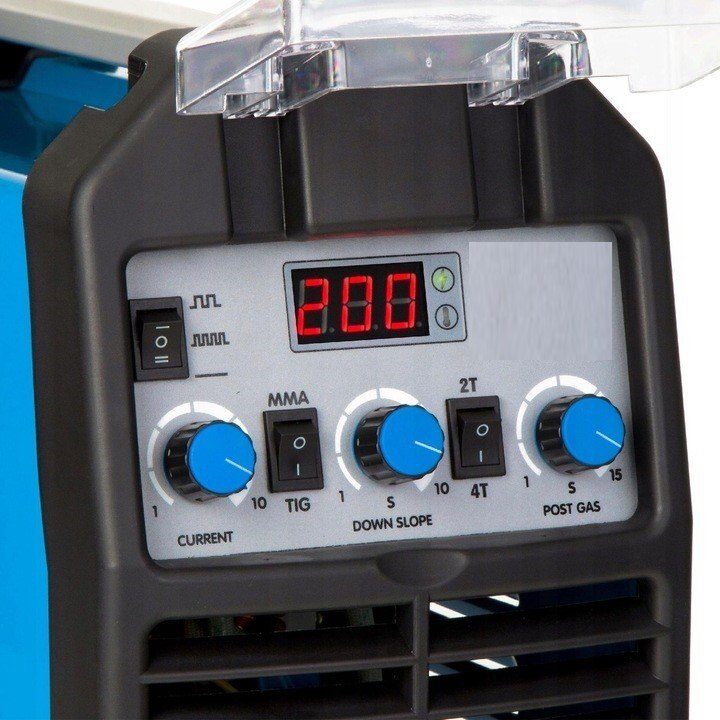 Halbautomatisches Schweißen 2in1 WIG MMA IGBT Inverter 20-200 A XXXL Starterset