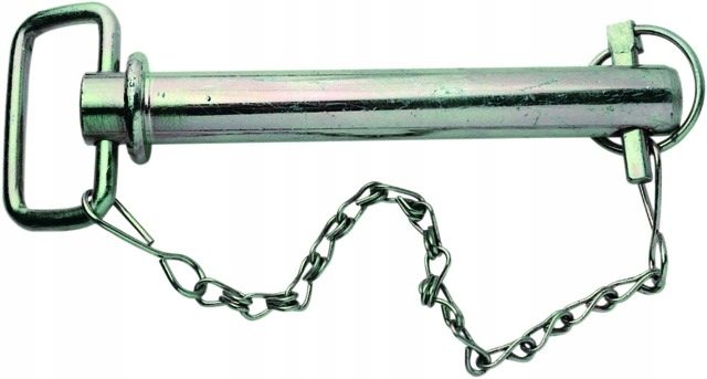 Koppelpenbout met handgreep en slot fi 30, lengte 165 mm
