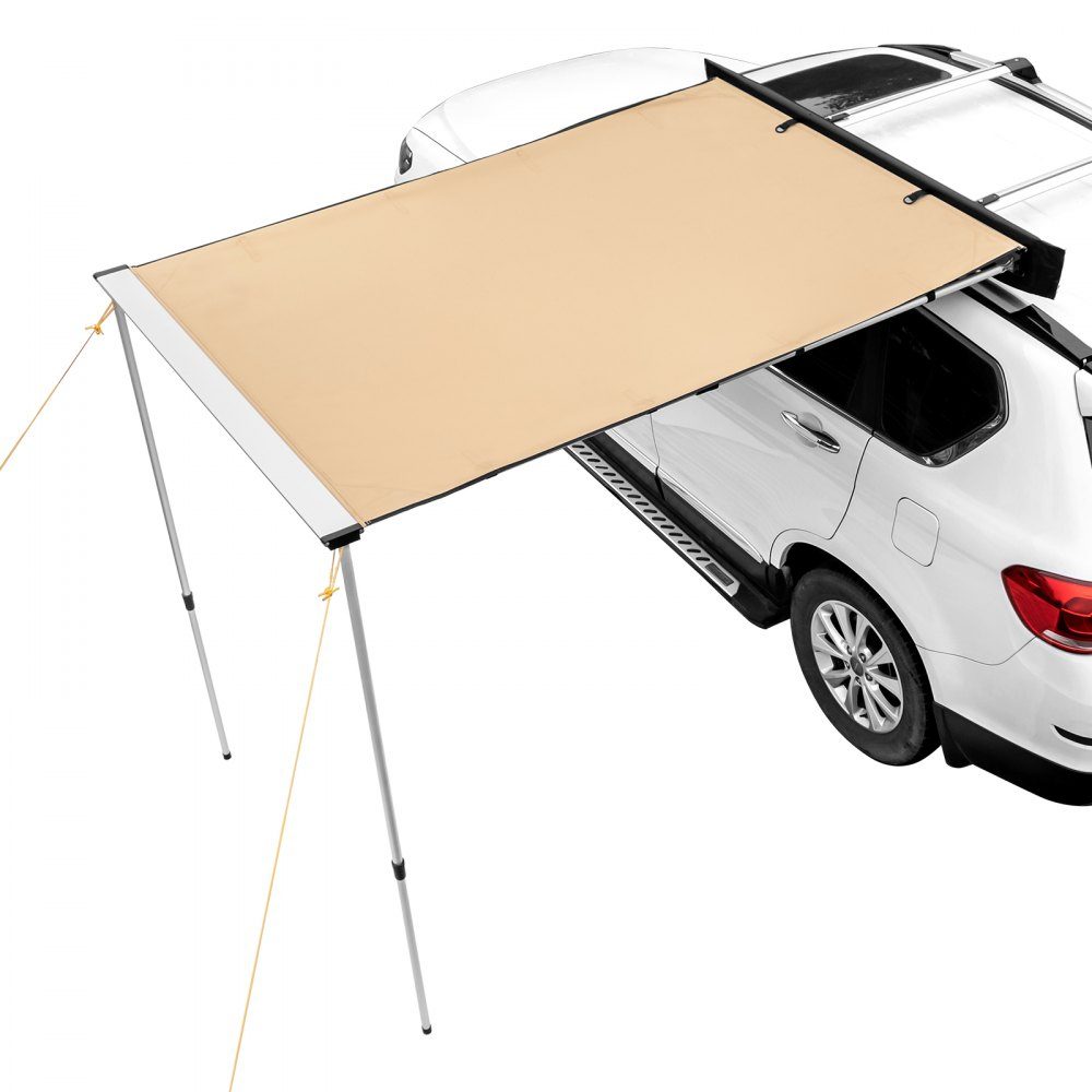 Fahrzeug-Markise, 2,01 x 2,5 m, Schattenabdeckung, Auto-Seitenmarkise, PU3000 mm, UV50+