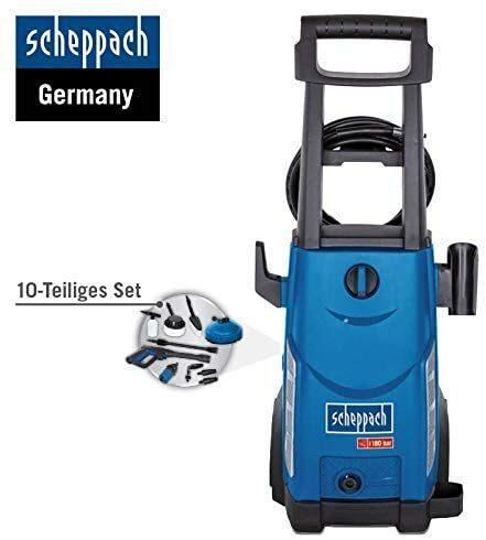 Scheppach high-pressure cleaner HCE2500 - including 10-piece set