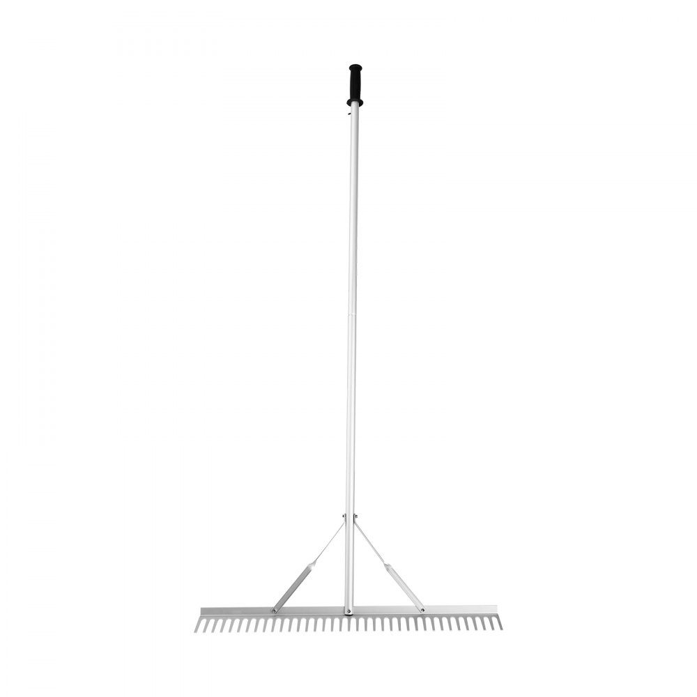 Landscape Rake 36" Head Aluminum Landscape Rake 75" Adjustable Handle