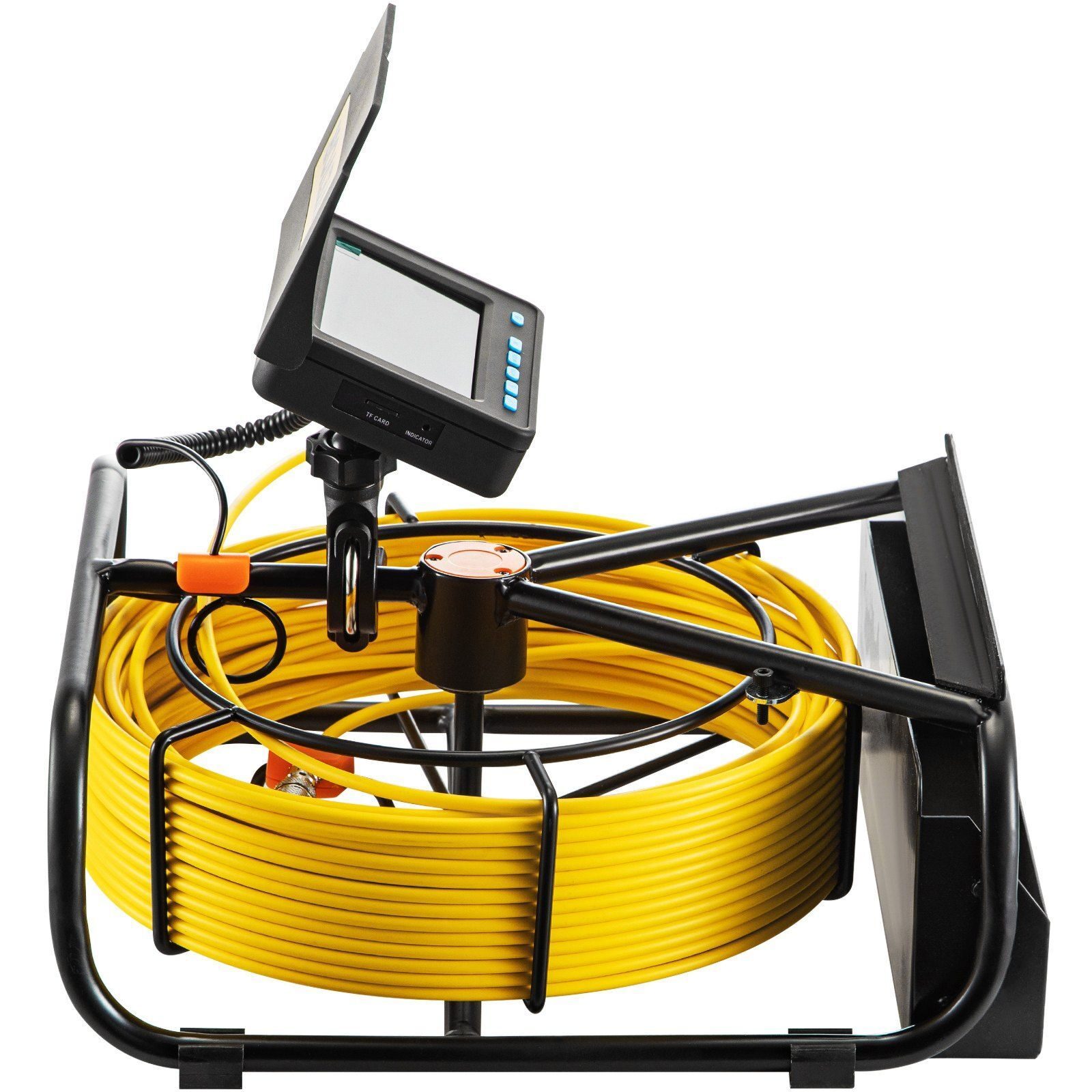 Craft Professional 50m Kabel Endoskop Kamera Handy Endoskop HD Rohrkamera Inspektionskamera IP68 Wasserdicht 8500mAh 4,3 Zoll Bildschirm