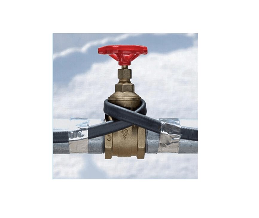 Câble chauffant pour tuyaux complet avec thermostat