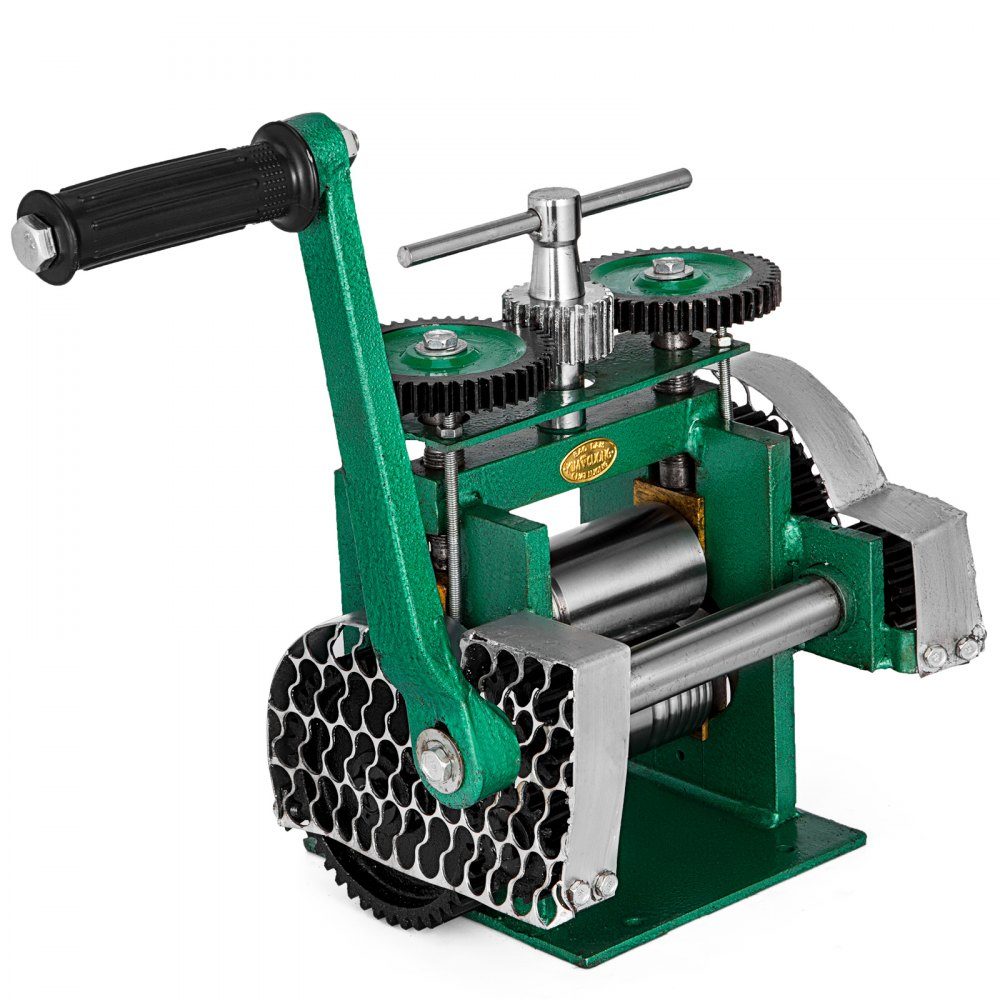 Manuelles Walzwerk, Kombinationswalzwerk, 120 mm, Handwalzwerk, Maschine, 80 mm, Maschinenschmuck mit guter Verschleißfestigkeit, Tablettieren von Vierkantdraht für Schmuckdesign und Reparatur