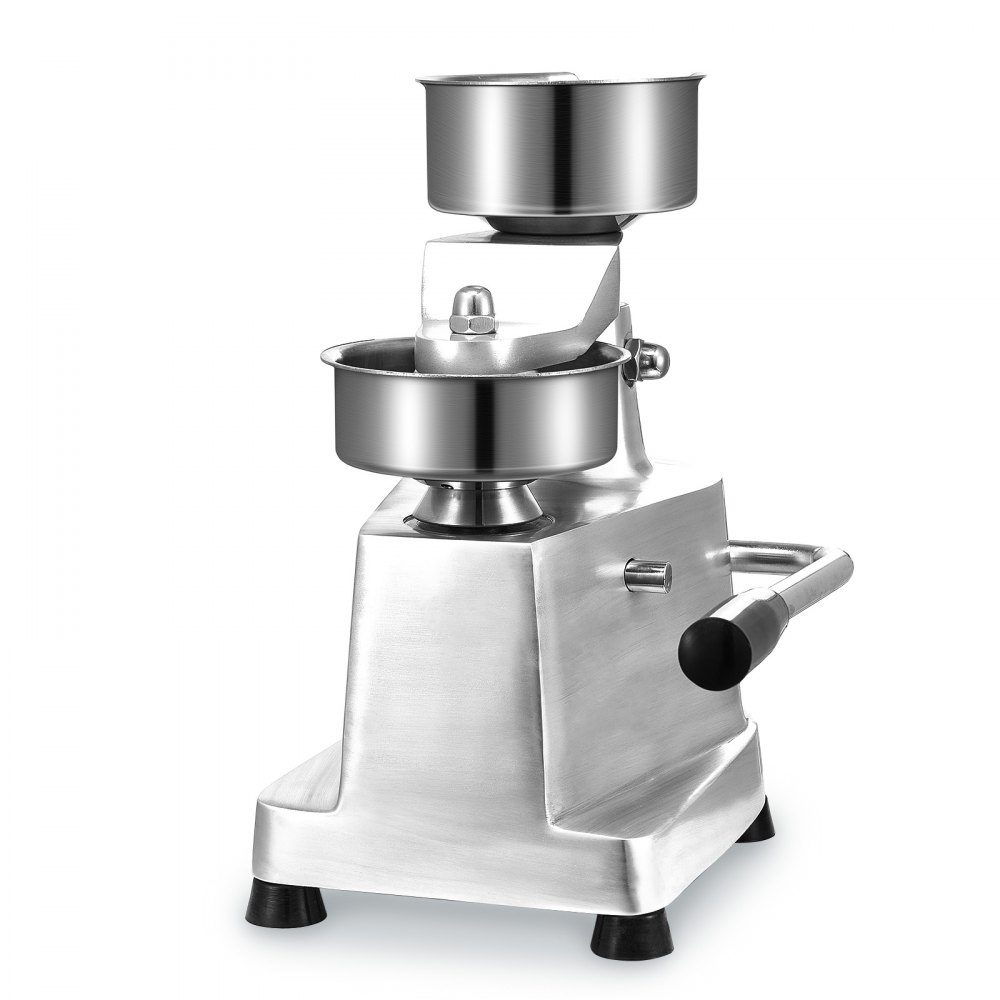 Kommerzieller Burger-Patty-Maker, 13 cm, Hamburger-Rindfleisch-Patty-Maker, robuster, lebensmittelechter Edelstahl, Burger-Presse für die Küche, Fleischformer