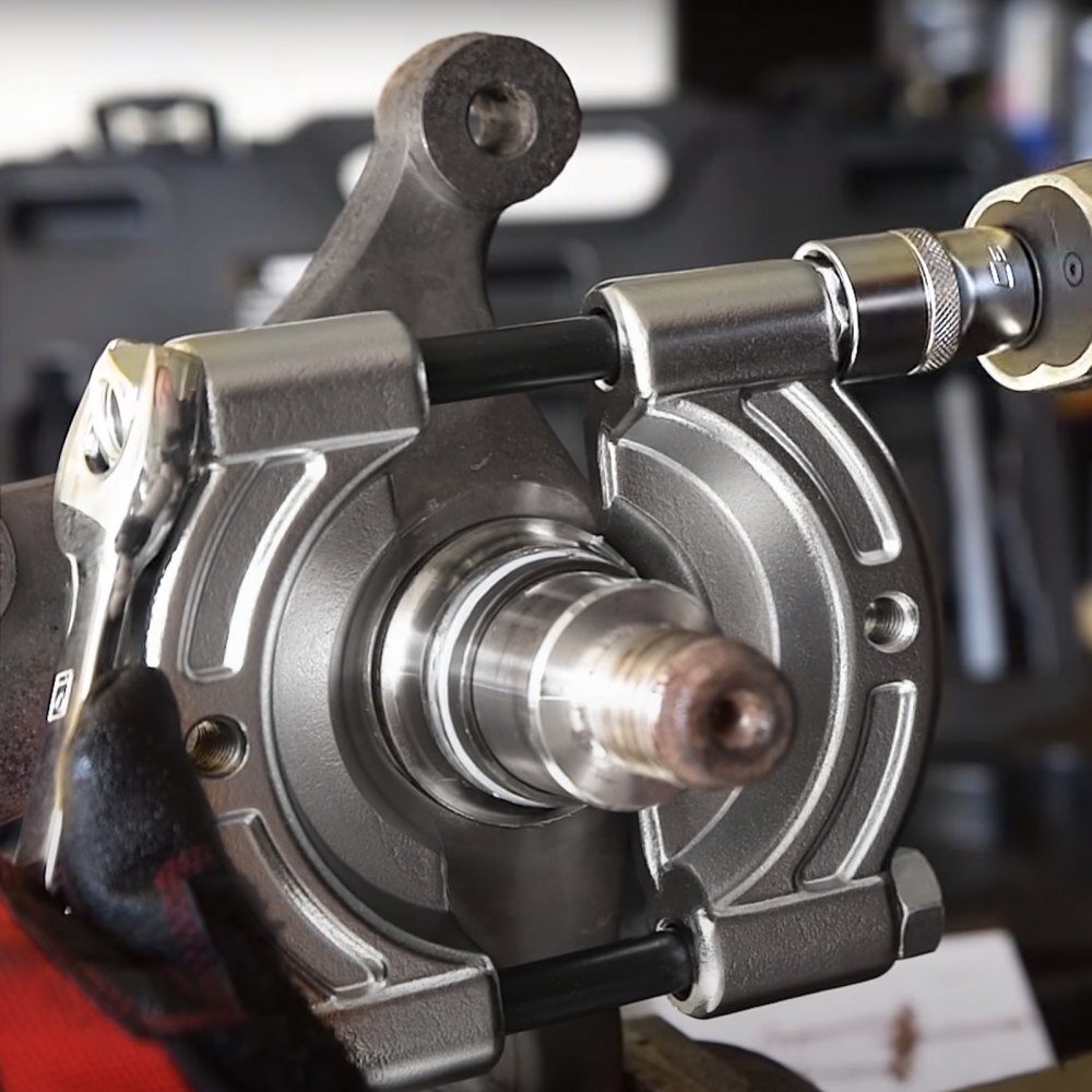 Bearing puller-Satz 14-teilig. 5T Bearing Separator, Pinion Wheel Bearing Removal Kit with 2/2.8" Jaws, Heavy Duty Bearing Separator Tool Kit with Case Puller Set