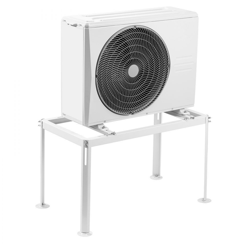 Air Conditioner Floor Stand, Anti-Vibration Mini Split Stand for 9000-36000 BTU Ductless Air Conditioner Heat Pumps, Floor Mount AC Base Bracket with Max 300kg Load Capacity