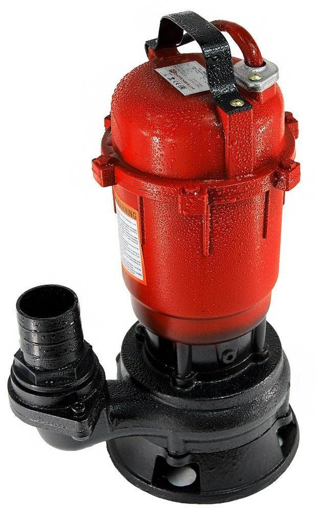 High-performance dirty water septic tank pump for any water with shredder + 20m hose