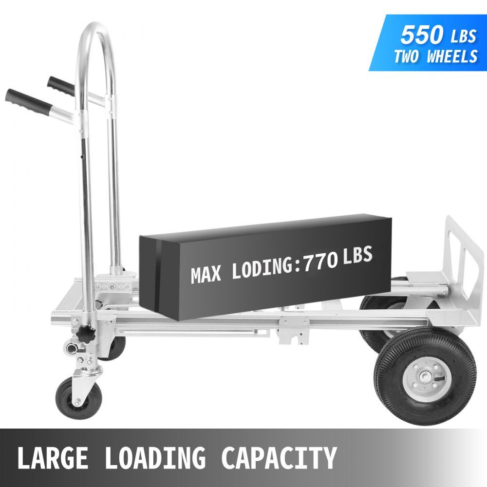 Sackkarre 3 in 1 Aluminium Faltsackkarre Sackkarre Auto Schwerlast faltbar