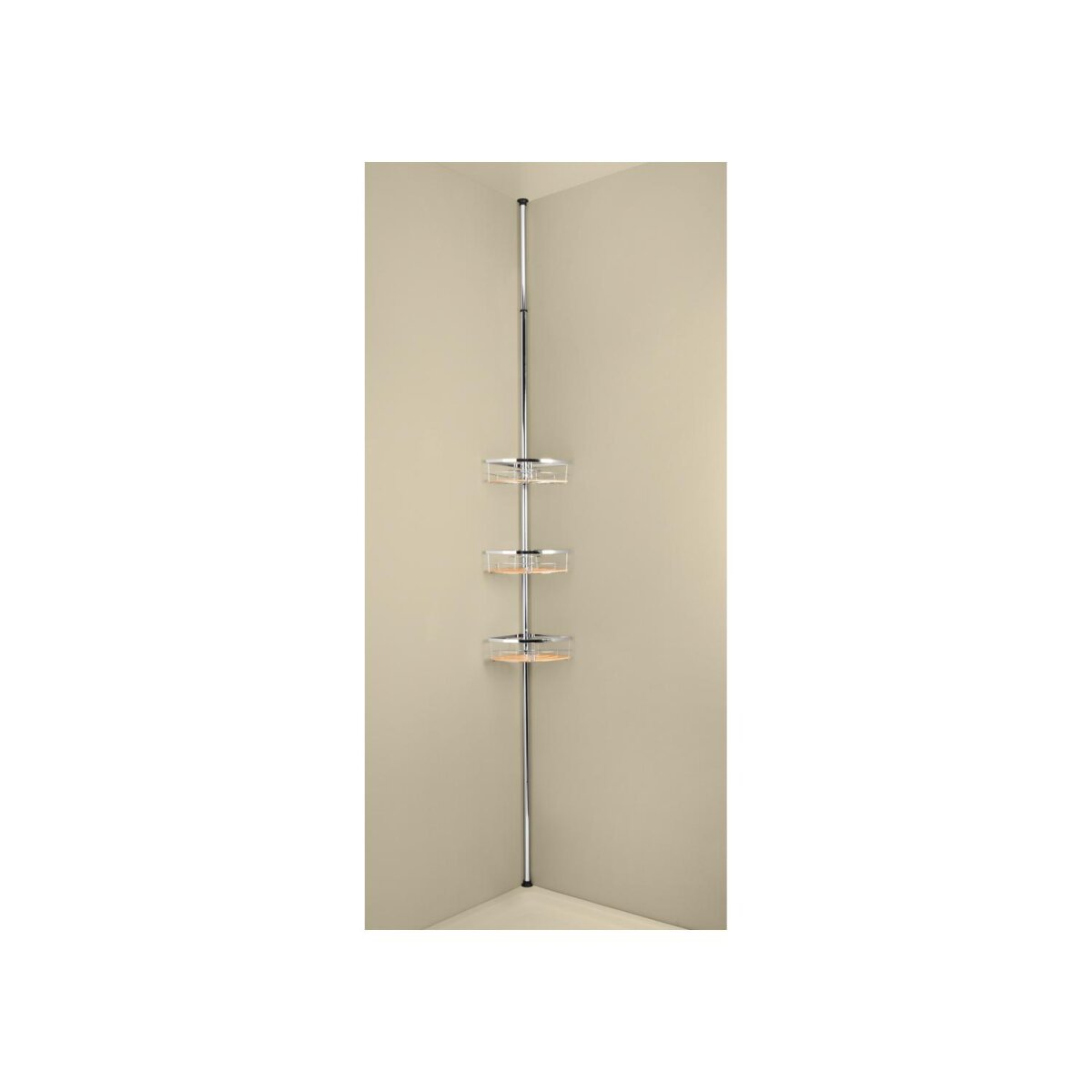 Etagère de salle de bain télescopique LIVARNO®, avec 3 paniers Etagère de salle de bain télescopique LIVARNO®, avec 3 paniers
