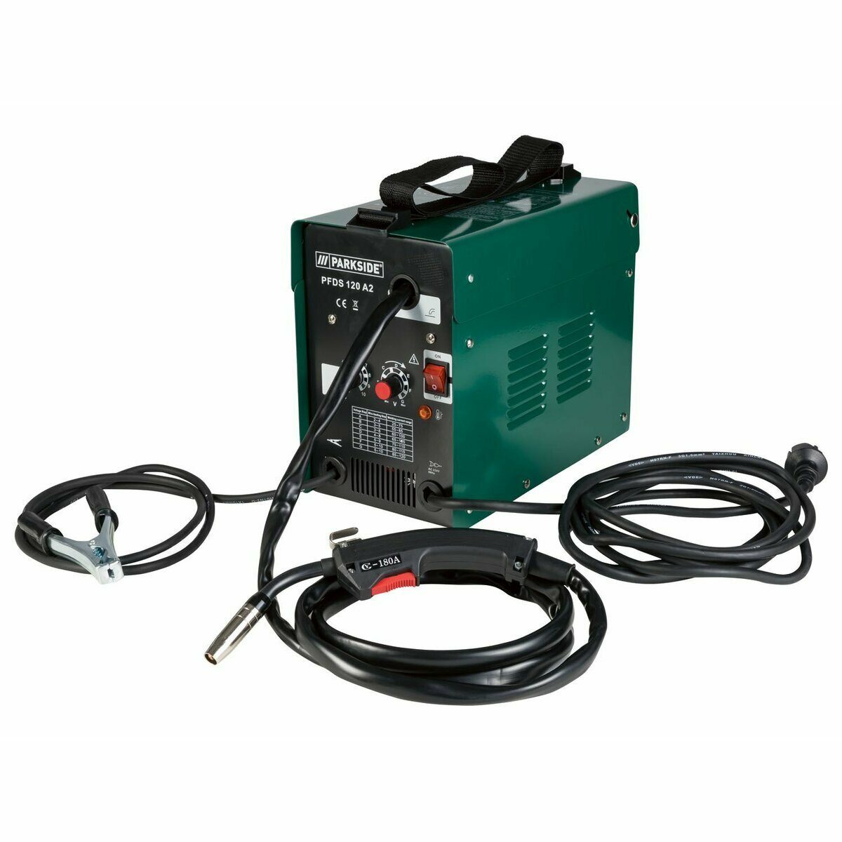 Spawarka drutem rdzeniowym PARKSIDE® »PFDS 120 A2«, 230 V