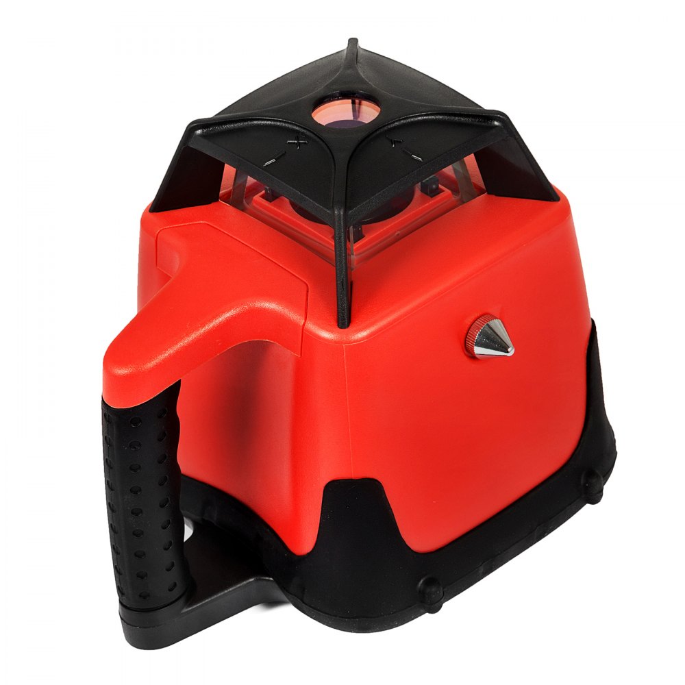 Rote Laser-Wasserwaage, drehbar, selbstnivellierend, Messung, automatisch rotierender roter Strahl, mit Tragetasche für Empfänger und Fernbedienung Rote Laser-Wasserwaage, drehbar, selbstnivellierend, Messung, automatisch rotierender roter Strahl, mit Tragetasche für Empfänger und Fernbedienung